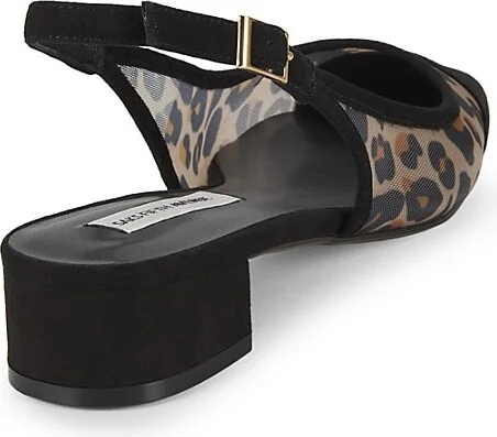 Mila 33MM Leopard Print Slingback Pumps - Image 3