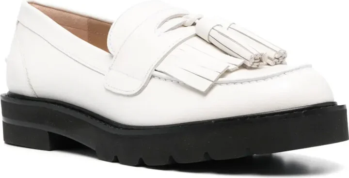Mila Lift Pearl leather loafers - Image 2