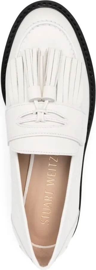 Mila Lift Pearl leather loafers - Image 4