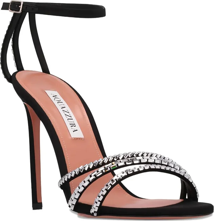 Milagros embellished stiletto heeled sandals - Image 2