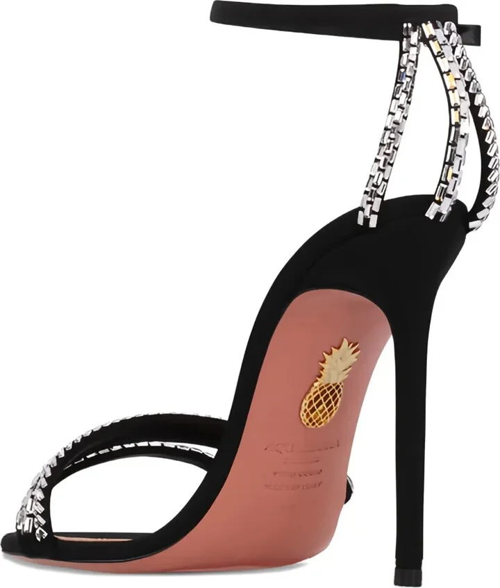 Milagros embellished stiletto heeled sandals - Image 3