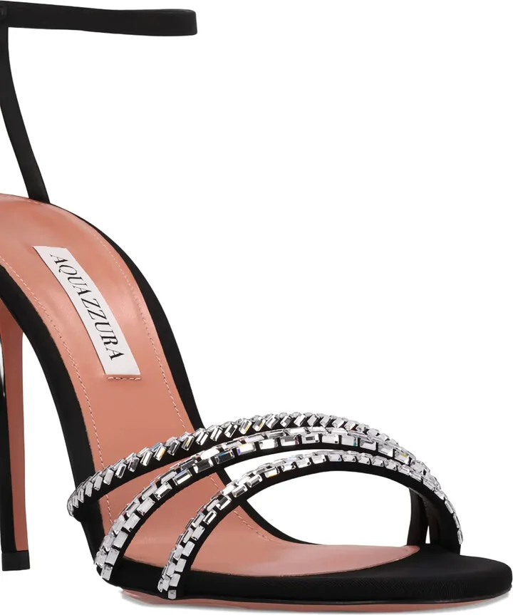 Milagros embellished stiletto heeled sandals - Image 4
