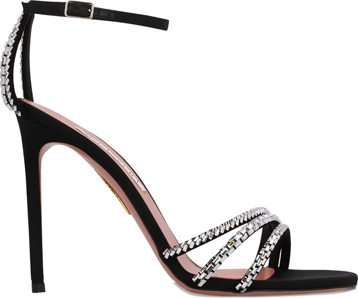 Milagros embellished stiletto heeled sandals