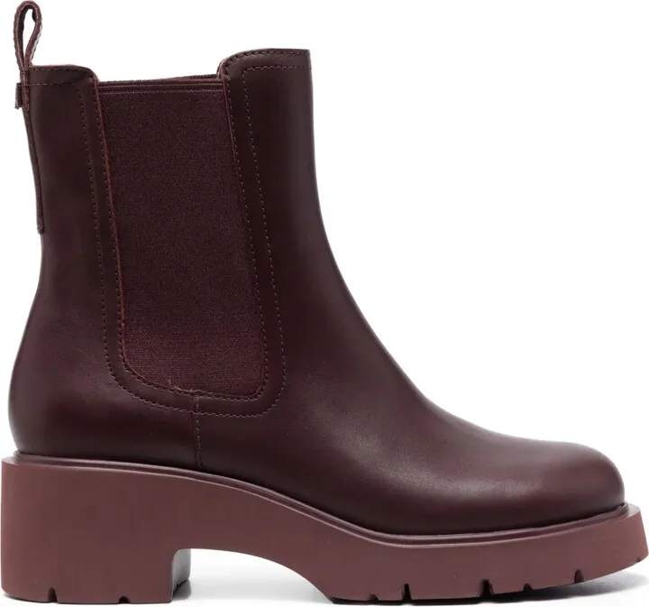 Milah elasticated side-panel boots