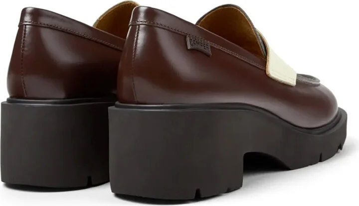 Milah mismatched colour-block loafers - Image 3