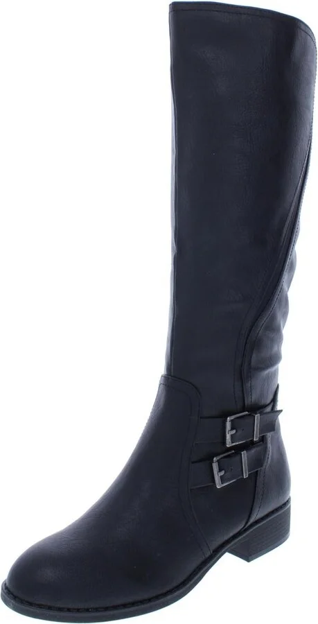 Milah Womens Tall Casual Mid-Calf Boots