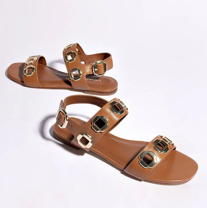 Milan Flat Sandal - Image 7
