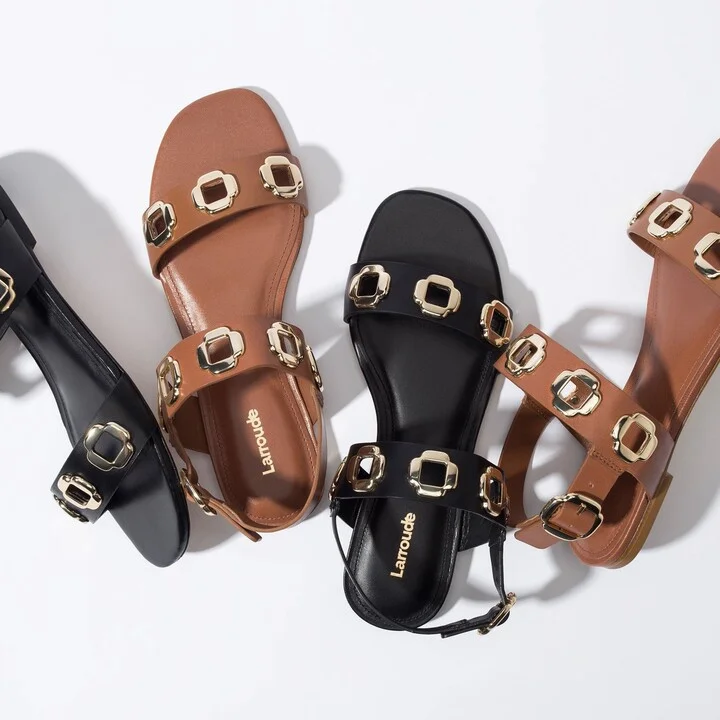 Milan Flat Sandal - Image 7