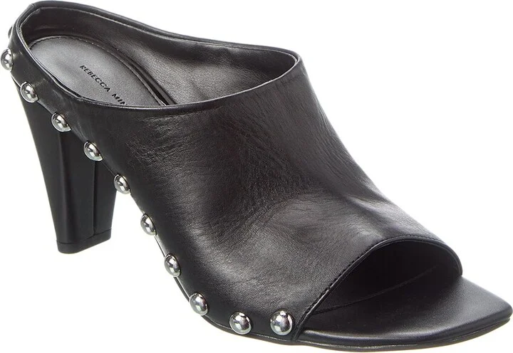 Milan Studded Leather Mule
