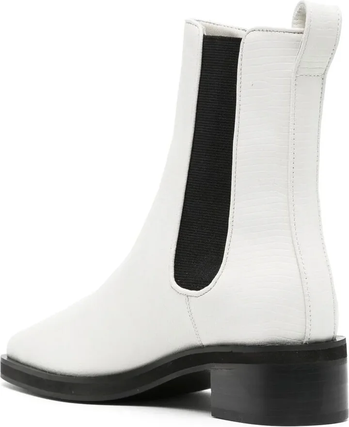 Milan two-tone ankle boots - Image 3