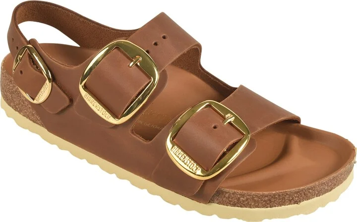 Milano Big Buckle Sandals - Image 2