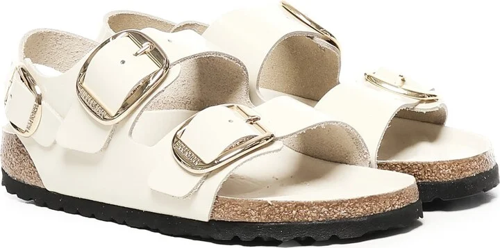Milano Big Buckle Sandals - Image 2