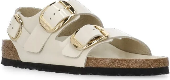Milano Big Buckle Sandals - Image 3