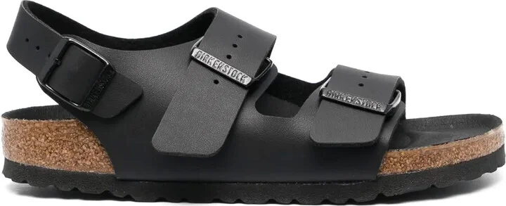 Milano buckled slingback sandals
