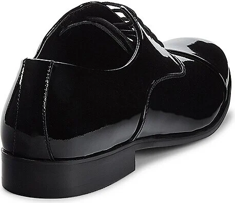 Milano Cap Toe Patent Leather Oxfords - Image 3