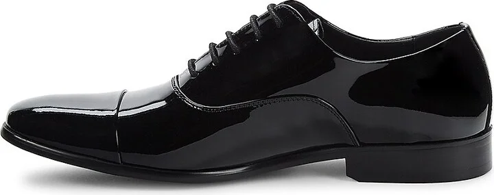 Milano Cap Toe Patent Leather Oxfords - Image 4