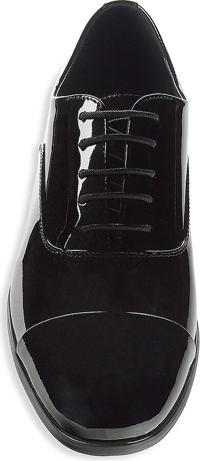 Milano Cap Toe Patent Leather Oxfords - Image 6