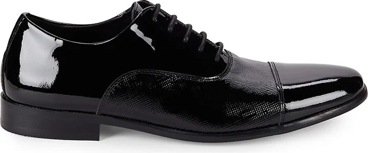 Milano Cap Toe Patent Leather Oxfords
