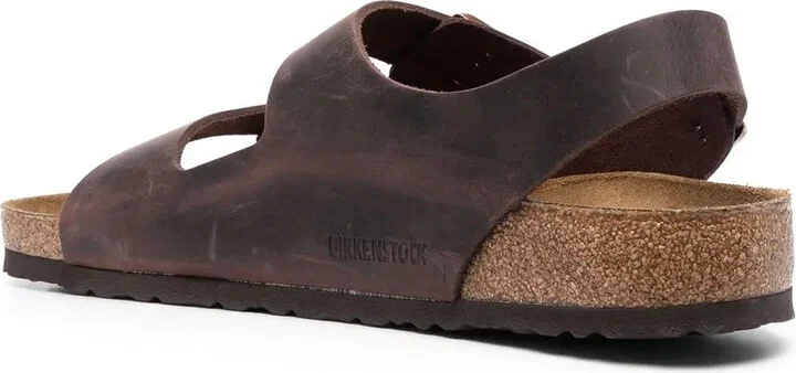 Milano double-strap slingback sandals - Image 3