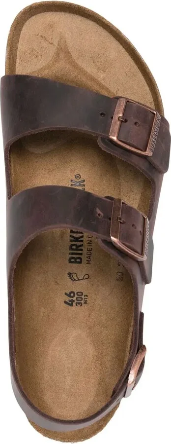 Milano double-strap slingback sandals - Image 4