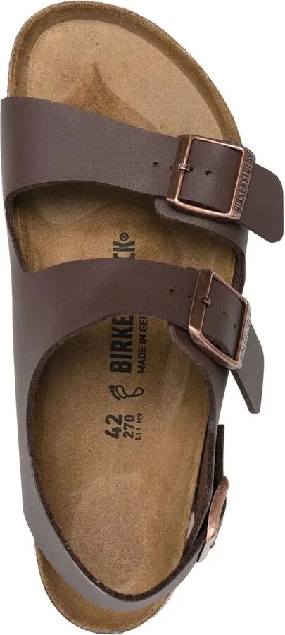 Milano double-strap slingback sandals - Image 4