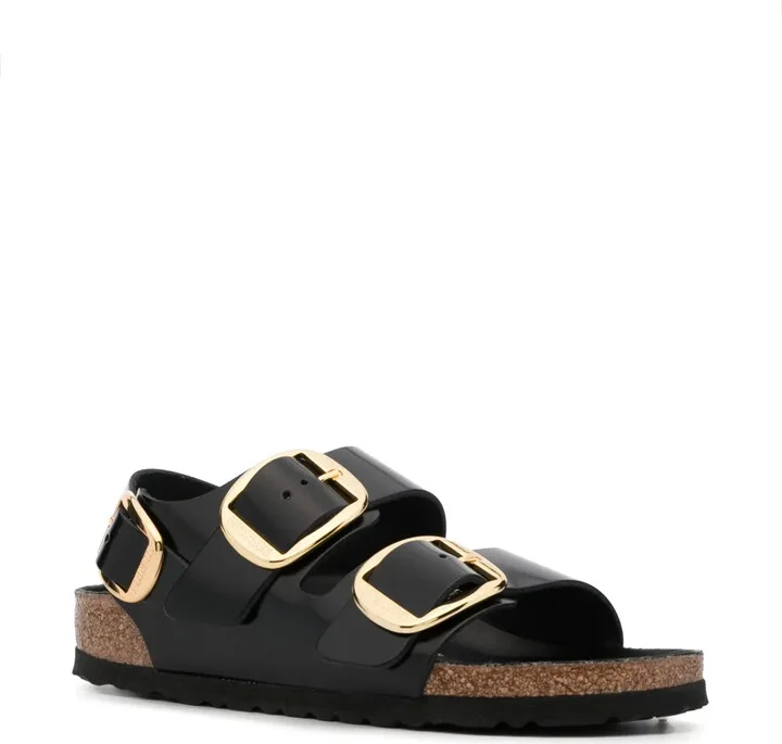 Milano leather flat sandals - Image 2