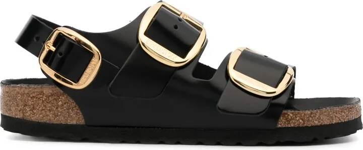 Milano leather flat sandals