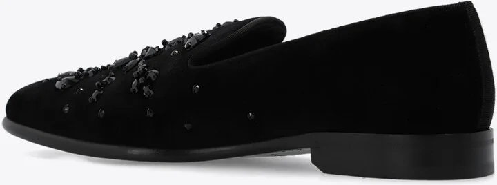 Milano Rhinestone Embellished Loafers - Image 2