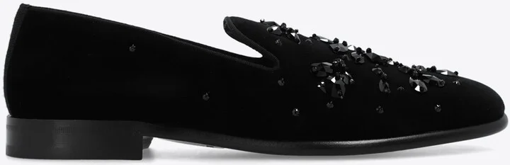 Milano Rhinestone Embellished Loafers