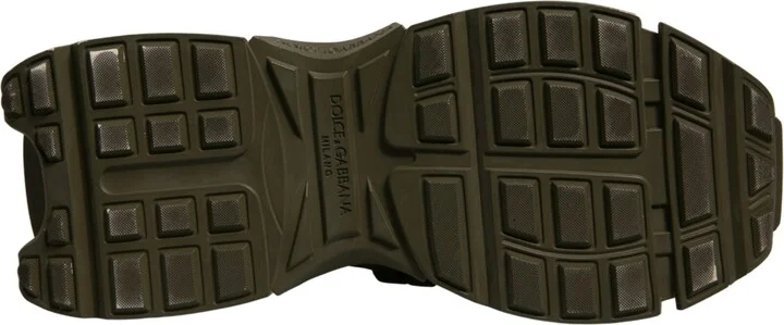 Military Green Space Low Top Sneakers Men's Shoes (Pre-Owned) - Image 6