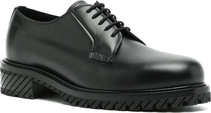 Military leather Derby shoes - Image 2