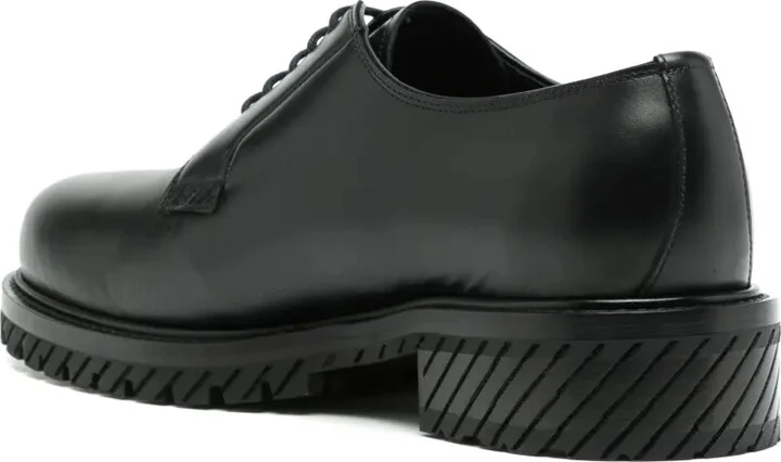 Military leather Derby shoes - Image 3