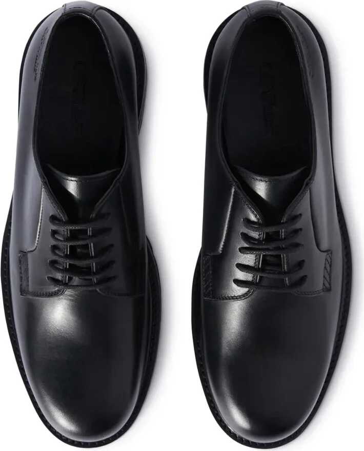 Military leather derby shoes - Image 4