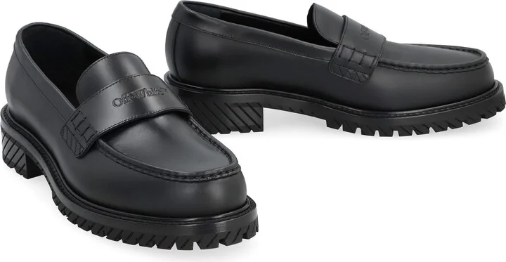 Military Leather Loafers - Image 3