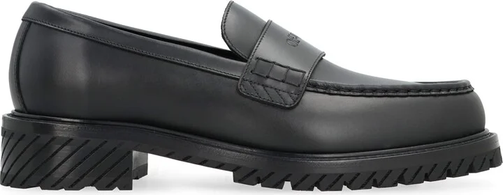 Military Leather Loafers