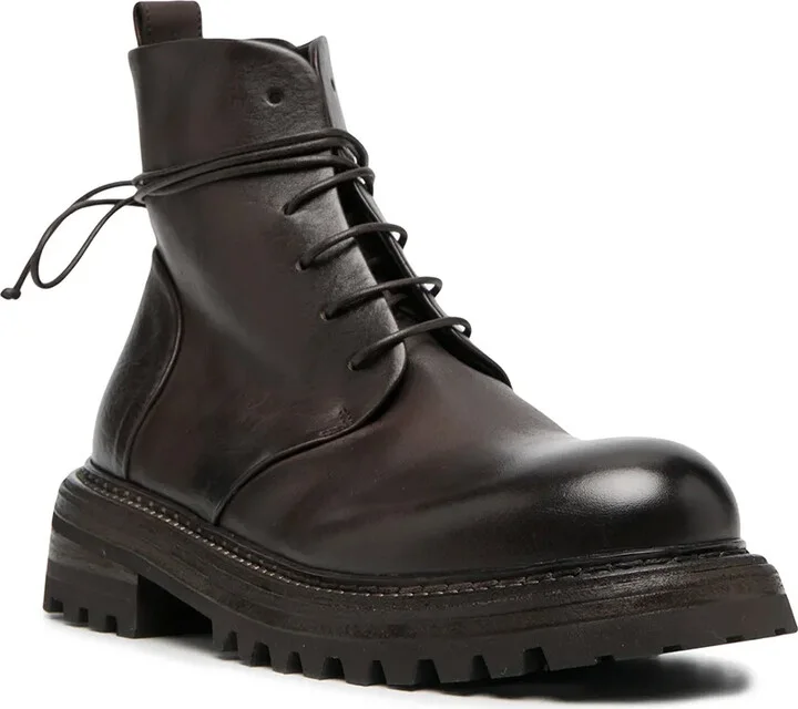 Military-Style Lace-Up Boots - Image 2