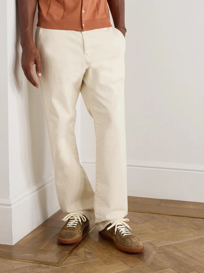Militia 002 Leather-Trimmed Suede Sneakers - Image 2