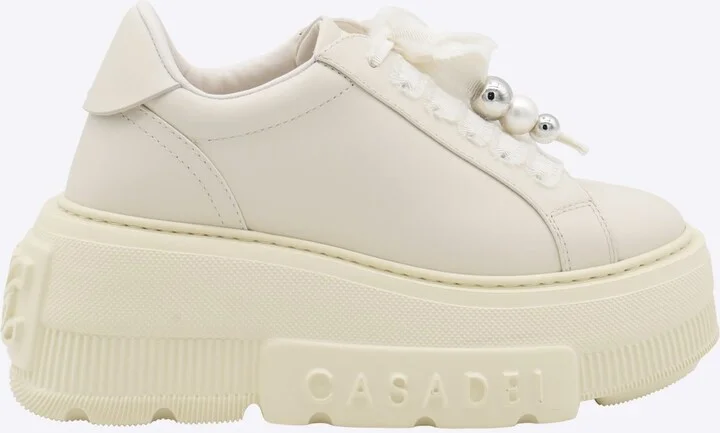 Milk Leather Nexus Sneakers
