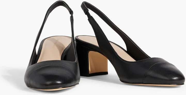 Milla 55 leather slingback pumps - Image 2