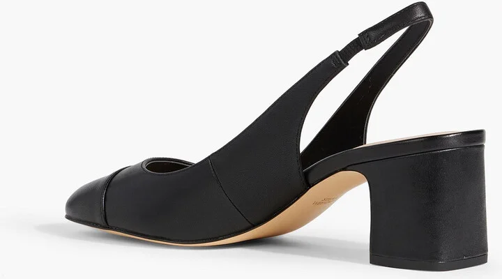 Milla 55 leather slingback pumps - Image 3