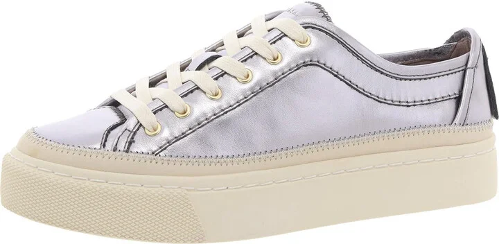 Milla Womens Lace-Up Leather Casual And Fashion Sneakers