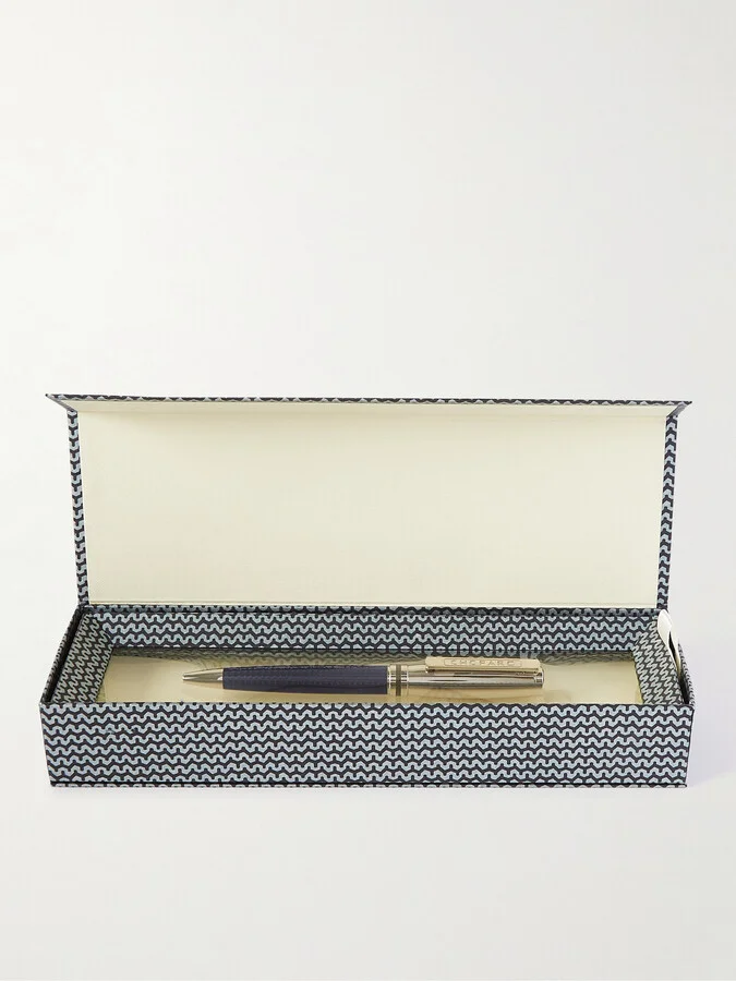 Mille Migla Carbon Fibre and Palladium Ballpoint Pen - Image 2