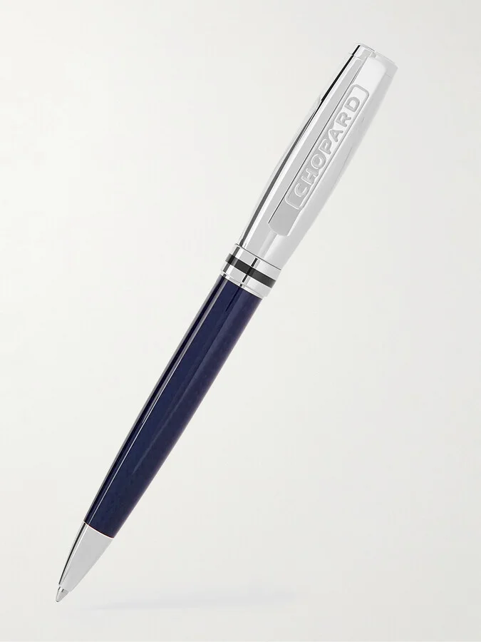 Mille Migla Carbon Fibre and Palladium Ballpoint Pen