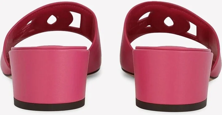 Millennials 40 DG Mules in Calf Leather - Image 3