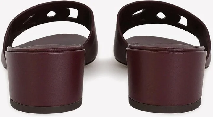 Millennials 40 DG Mules in Calf Leather - Image 3