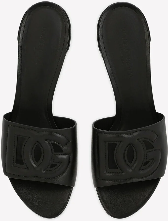 Millennials 40 DG Mules in Calf Leather - Image 2