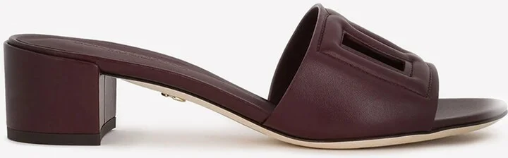 Millennials 40 DG Mules in Calf Leather