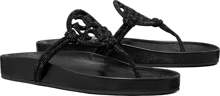 Miller Cloud Knotted Pavé Sandal