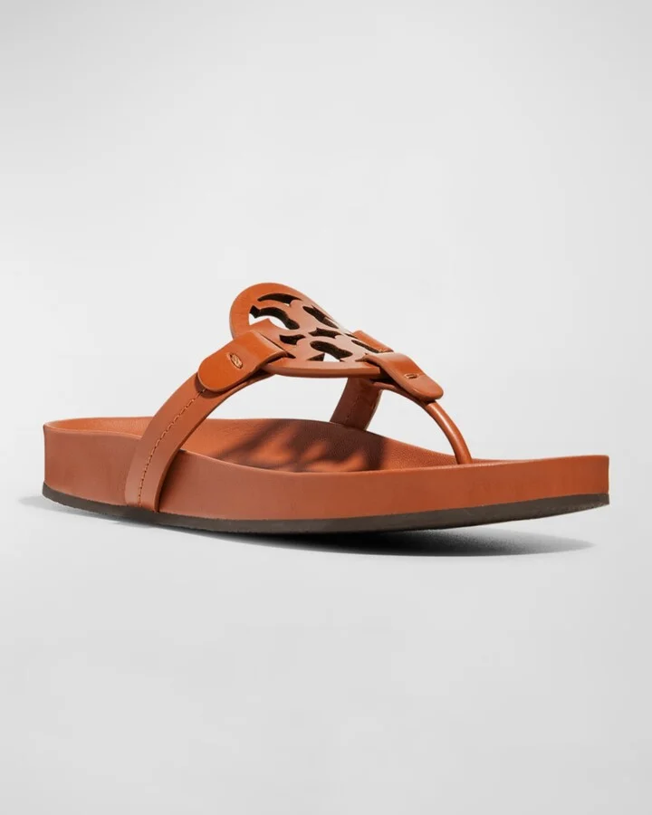 Miller Cloud Leather Thong Sandals - Image 4