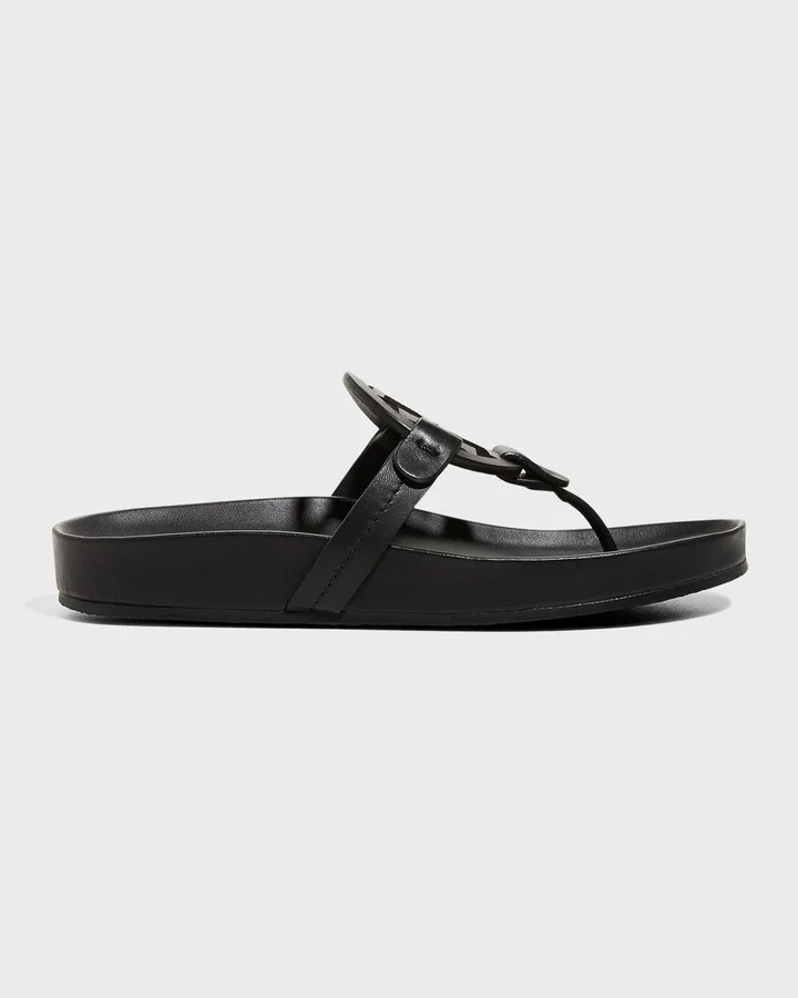Miller Cloud Leather Thong Sandals